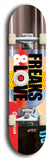 Freaks & Love #2: Limited Edition, Red Logo Skateboard Deck