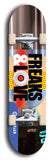 Freaks & Love #2: Limited Edition, Blue Logo Skateboard Deck