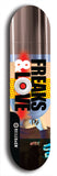 Freaks & Love #2: Limited Edition, Black Logo Skateboard Deck
