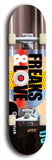 Freaks & Love #2: Limited Edition, Black Logo Skateboard Deck