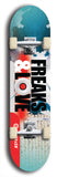 Freaks & Love #3: Limited Edition, Red Logo Skateboard Deck