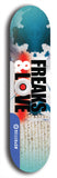 Freaks & Love #3: Limited Edition, Blue Logo Skateboard Deck