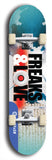 Freaks & Love #3: Limited Edition, Blue Logo Skateboard Deck