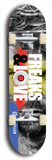 Freaks & Love #6: Limited Edition, Blue Logo Skateboard Deck