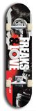 Freaks & Love #7: Limited Edition, Red Logo Skateboard Deck