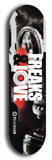 Freaks & Love #7: Limited Edition, Black Logo Skateboard Deck
