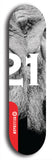 Twenty-One #1: Limited Edition, Red Logo Skateboard Deck