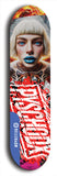 Psychodx #4: Limited Edition, Blue Logo Skateboard Deck