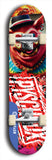 Psychodx #6: Limited Edition, Blue Logo Skateboard Deck