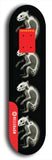 Xappabukowski #7: Limited Edition, Red Logo Skateboard Deck