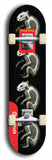 Xappabukowski #7: Limited Edition, Red Logo Skateboard Deck