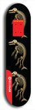 Xappabukowski #8: Limited Edition, Red Logo Skateboard Deck