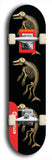 Xappabukowski #8: Limited Edition, Red Logo Skateboard Deck