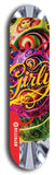 Girly #3: Limited Edition, Red Logo Skateboard Deck