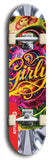Girly #3: Limited Edition, Red Logo Skateboard Deck