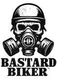 Bastard Biker #27: Blue Logo Skateboard Deck