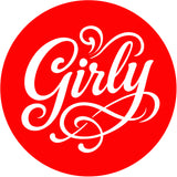 Girly #3: Limited Edition, Red Logo Skateboard Deck