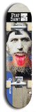Skateboard deck: Limited edition, North American maple skateboard deck designed by underground artist BellyRash - available widths 7.5 to 8.5 inches in both mellow concave and steep concave shapes. Artwork: DEAD SAINT logo brand popsicle-shaped deck