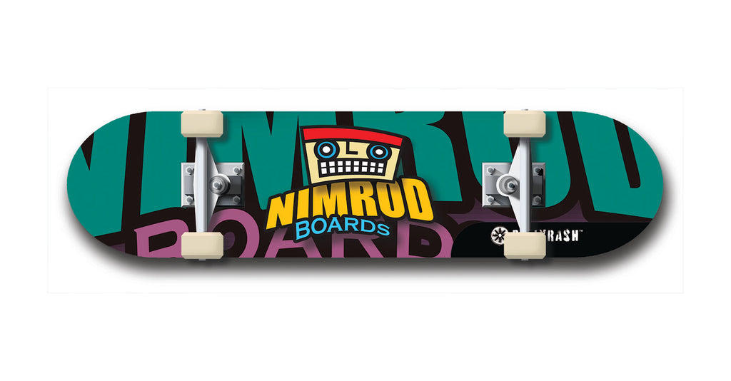 Ride Nimrod #2: BellyRash, Limited Edition, Black Logo Skateboard Deck