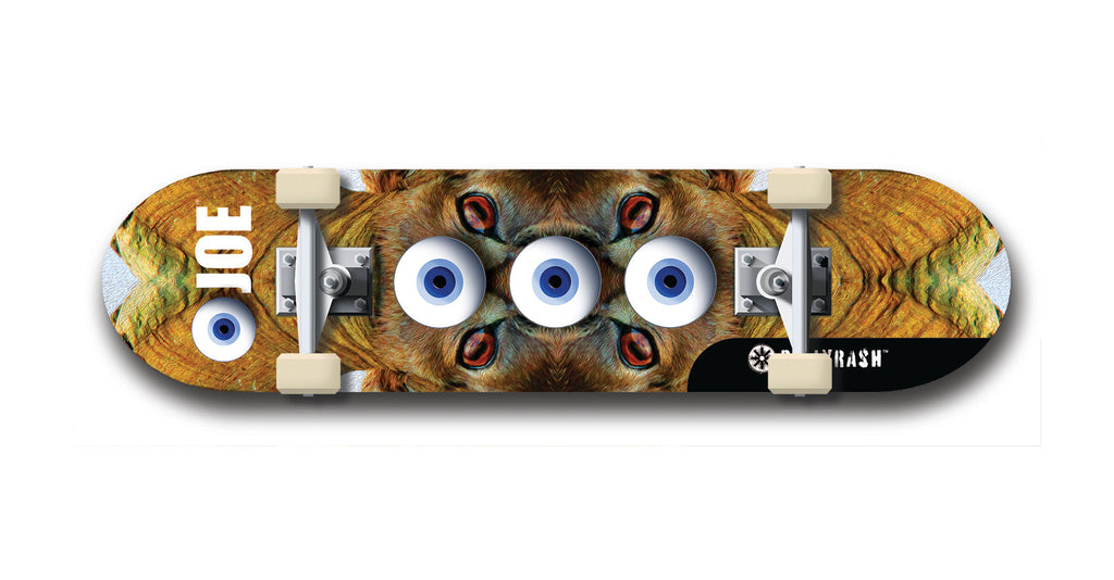 Order Eyeball Joe #5: BellyRash, Limited Edition, Black Logo Skateboard Deck