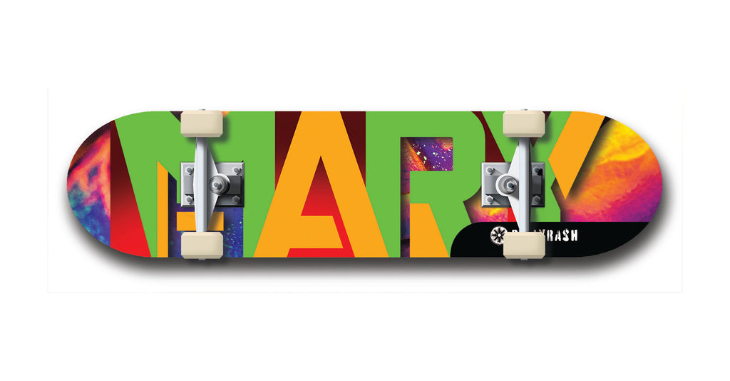 Mary #9: Limited Edition, Black Logo Skateboard Deck
