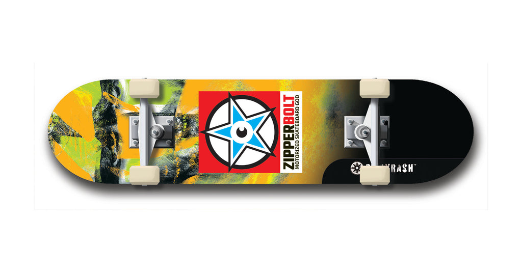 Order Zipperbolt #35: BellyRash, Limited Edition, Black Logo Skateboard Deck