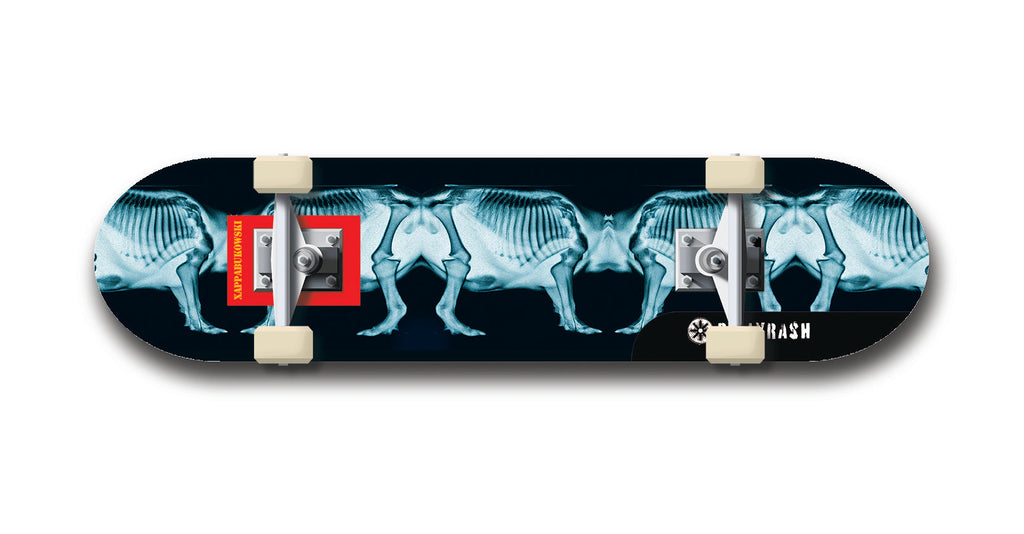 Ride the Xappabukowski #6: BellyRash, Limited Edition, Black Logo Skateboard Deck