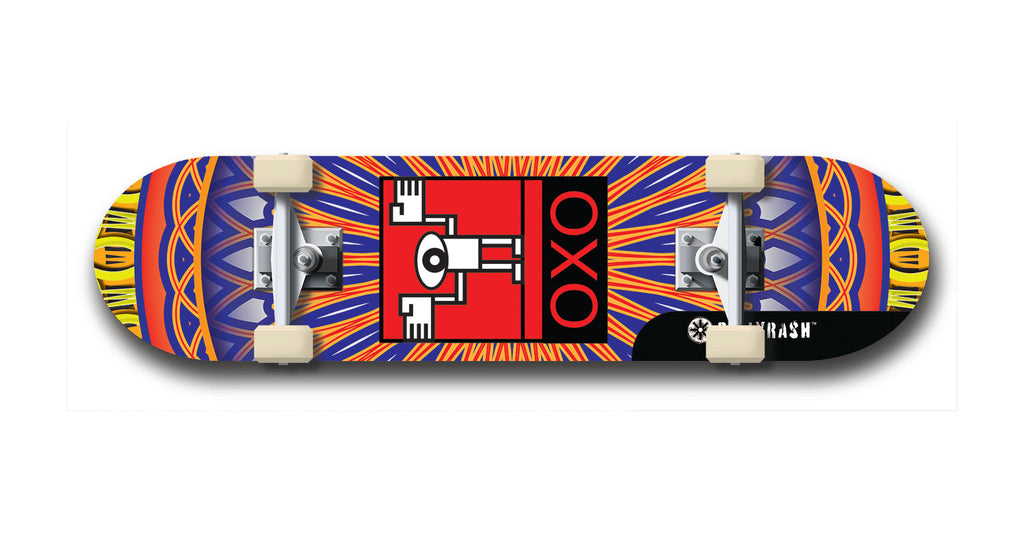 Order OXO #8: BellyRash, Limited Edition, Black Logo Skateboard Deck