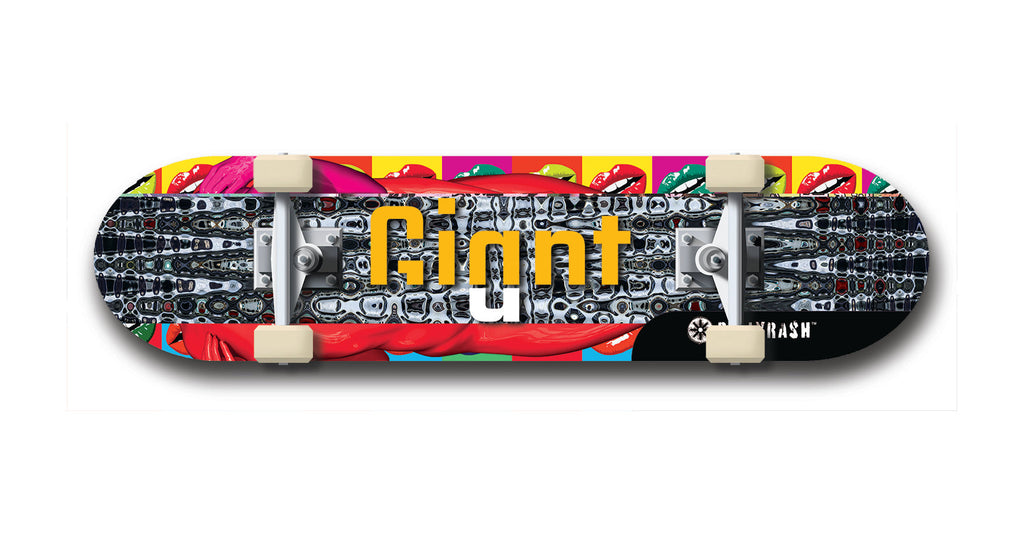Order Giant #21: BellyRash, Limited Edition, Black Logo Skateboard Deck