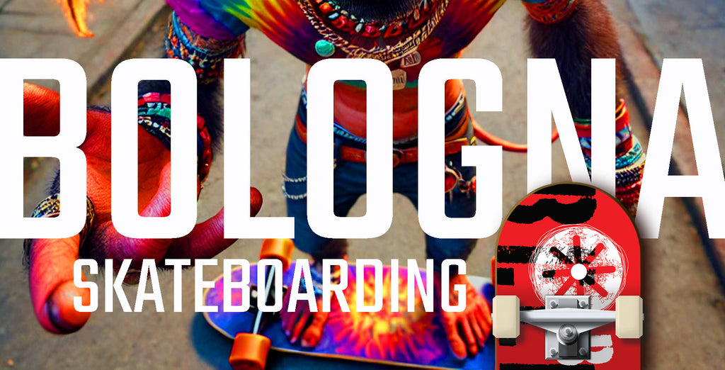 Ten important skateboard spots at Bologna University