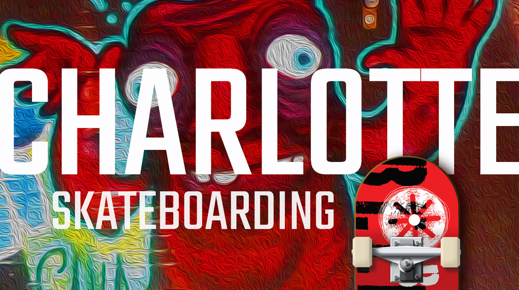 Nine important skateboard spots in Charlotte, North Carolina, USA (2024)