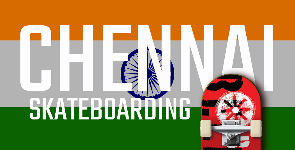 Ten important skateboard spots in Chennai, India (2024)