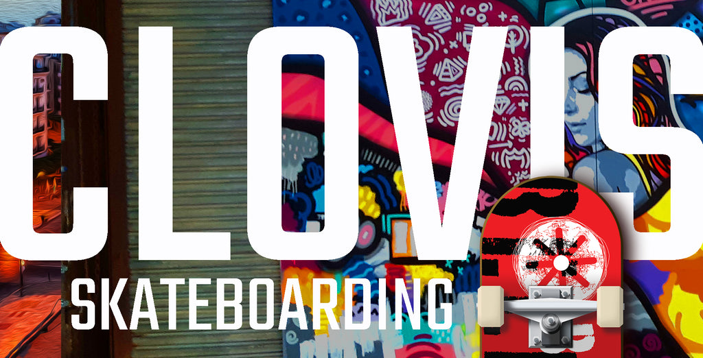 Ten important skateboard spots in Clovis, California