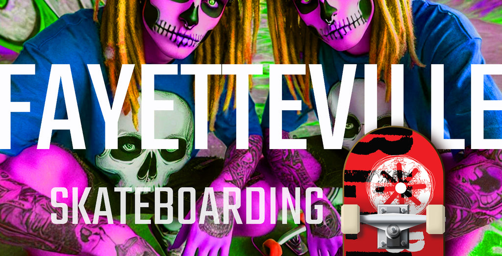 Ten important skateboard spots in Fayetteville, Arkansas