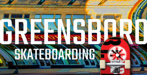 Ten important skateboard spots in Greensboro, NC, USA (2024)