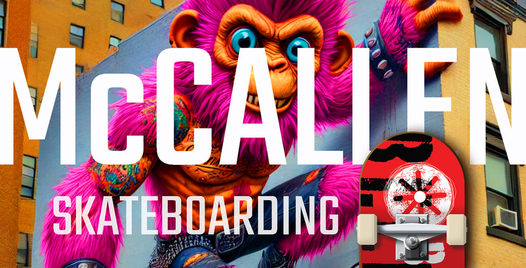 Ten important skateboard spots in McAllen, Texas