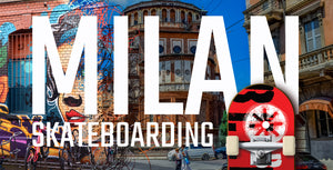 Eight important skateboard spots in Milan, Italy, EU (2024)