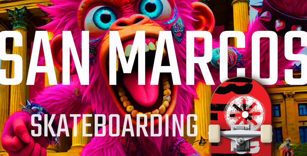 Ten important skateboard spots in San Marcos, Texas