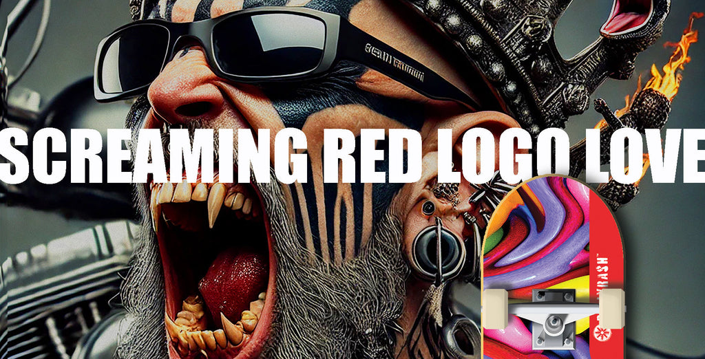 Enter to win a Limited Edition, Red Logo, BellyRash skateboard deck!