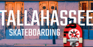 Ten important skateboard spots in Tallahassee, Florida