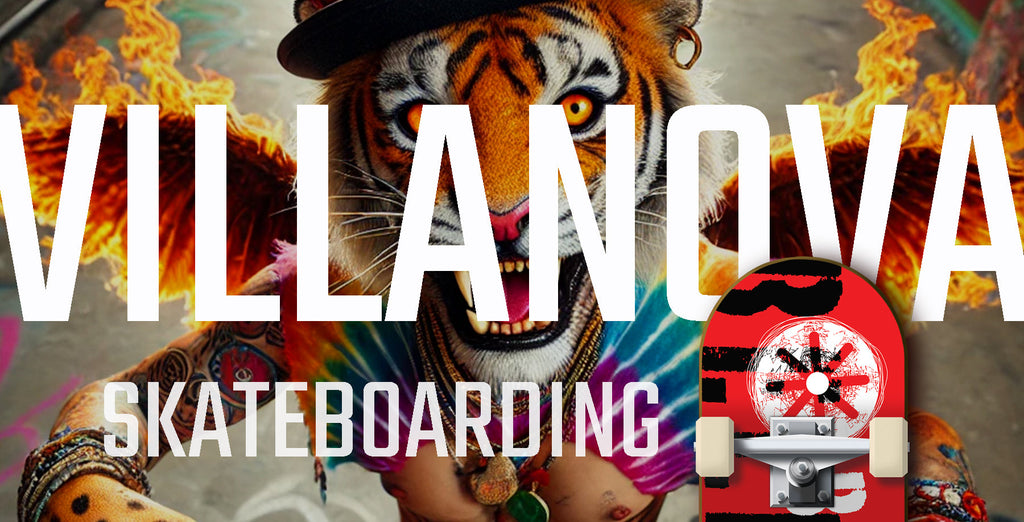 Ten important skateboard spots at Villanova University