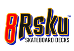 8Rsku BellyRash skateboard deck logo