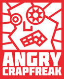 Angry Crapfreak: Oversized Heavyweight T-Shirt