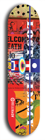 North American maple skateboard deck designed by underground artist BellyRash -- available in widths between 7.5 to 8.5 inches in both mellow concave and steep concave shapes. Artwork: Lost Jimmy