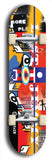 North American maple skateboard deck designed by underground artist BellyRash -- available in widths between 7.5 to 8.5 inches in both mellow concave and steep concave shapes. Artwork: Lost Jimmy