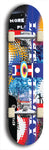 North American maple skateboard deck designed by underground artist BellyRash -- available in widths between 7.5 to 8.5 inches in both mellow concave and steep concave shapes. Artwork: Lost Jimmy