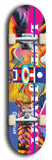 North American maple skateboard deck designed by underground artist BellyRash -- available in widths between 7.5 to 8.5 inches in both mellow concave and steep concave shapes. Artwork: Lost Jimmy