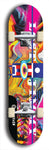 North American maple skateboard deck designed by underground artist BellyRash -- available in widths between 7.5 to 8.5 inches in both mellow concave and steep concave shapes. Artwork: Lost Jimmy