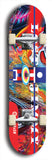 North American maple skateboard deck designed by underground artist BellyRash -- available in widths between 7.5 to 8.5 inches in both mellow concave and steep concave shapes. Artwork: Lost Jimmy