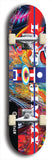 North American maple skateboard deck designed by underground artist BellyRash -- available in widths between 7.5 to 8.5 inches in both mellow concave and steep concave shapes. Artwork: Lost Jimmy